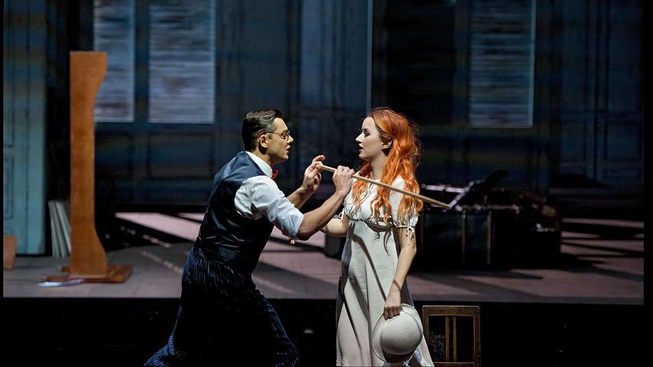 Figaro – Lauri Vasar, Susanna – Anna Prohaska. FOTO WWW.OPERNFAN.DE