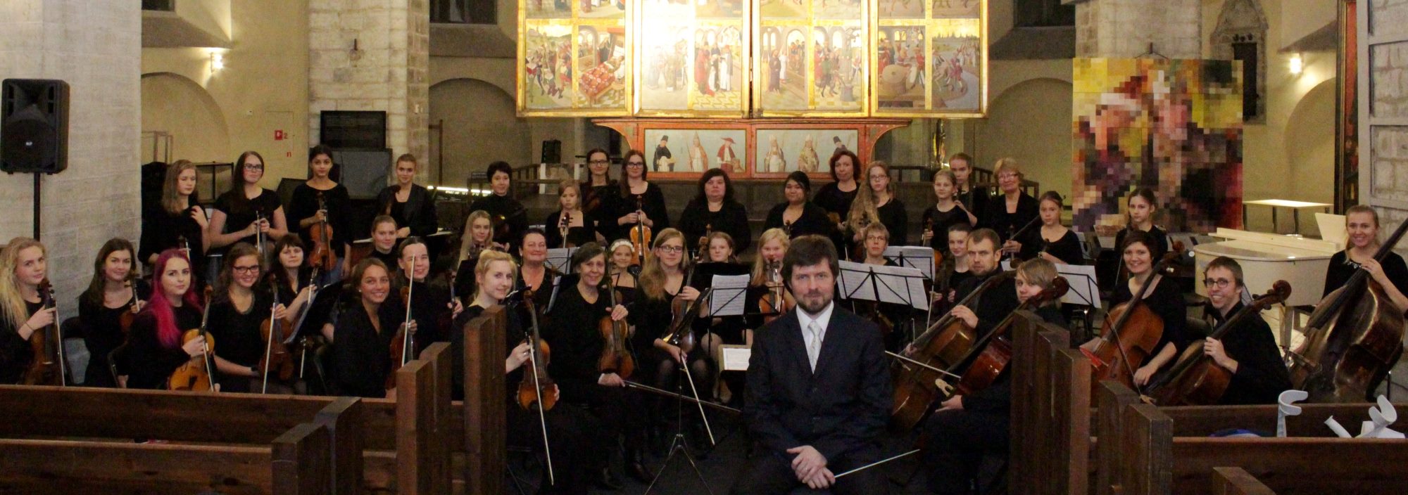 Hando Põldmäe Harjumaa Keelpilliorkestriga.