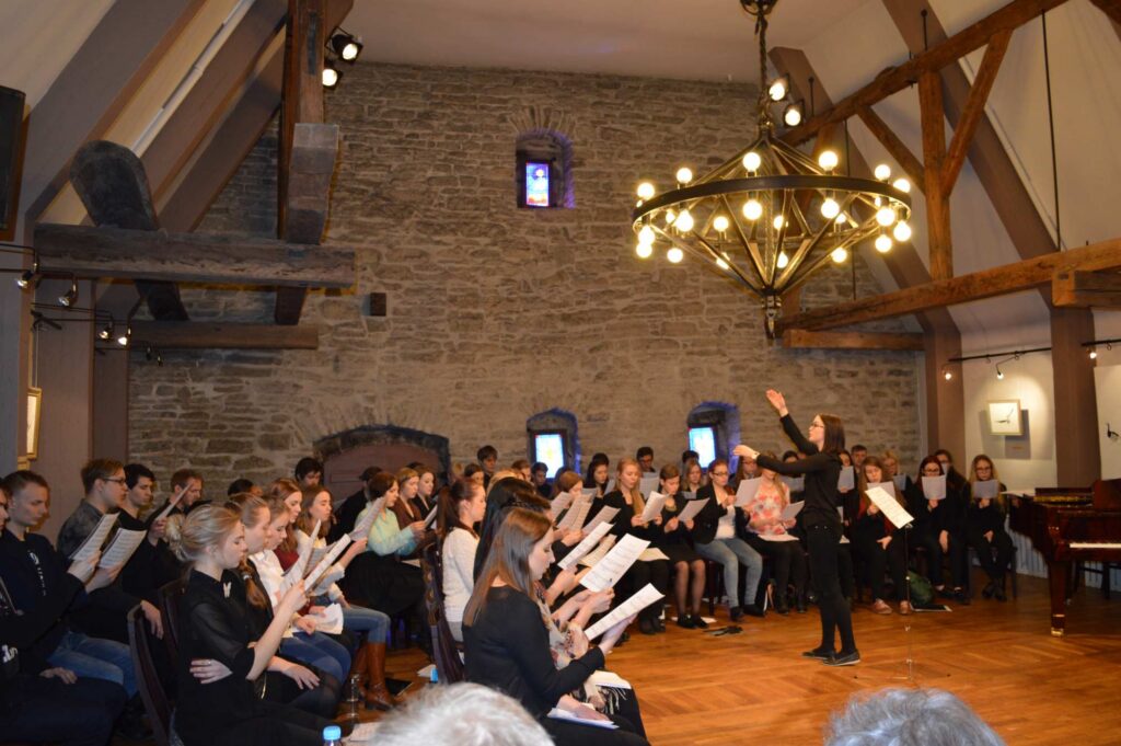 Võistlesid noored koorijuhid