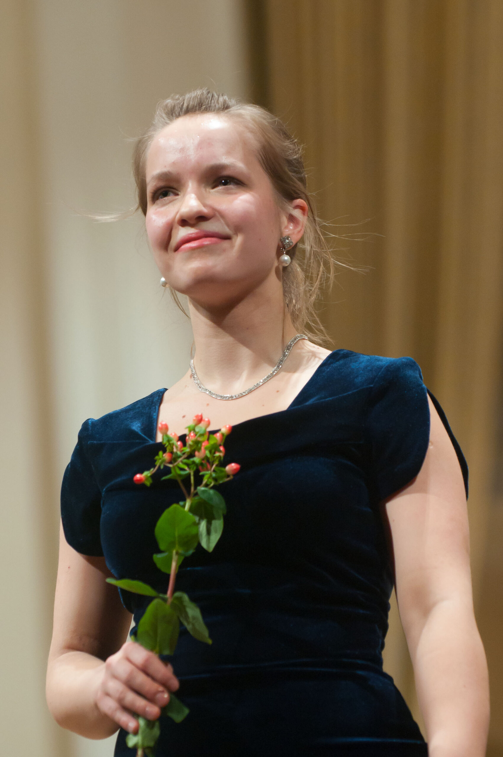 II Tallinna rahvusvahellise konkursi võitja Kristi Kapten aastal 2011. Foto Vahur Lõhmus / TIPC