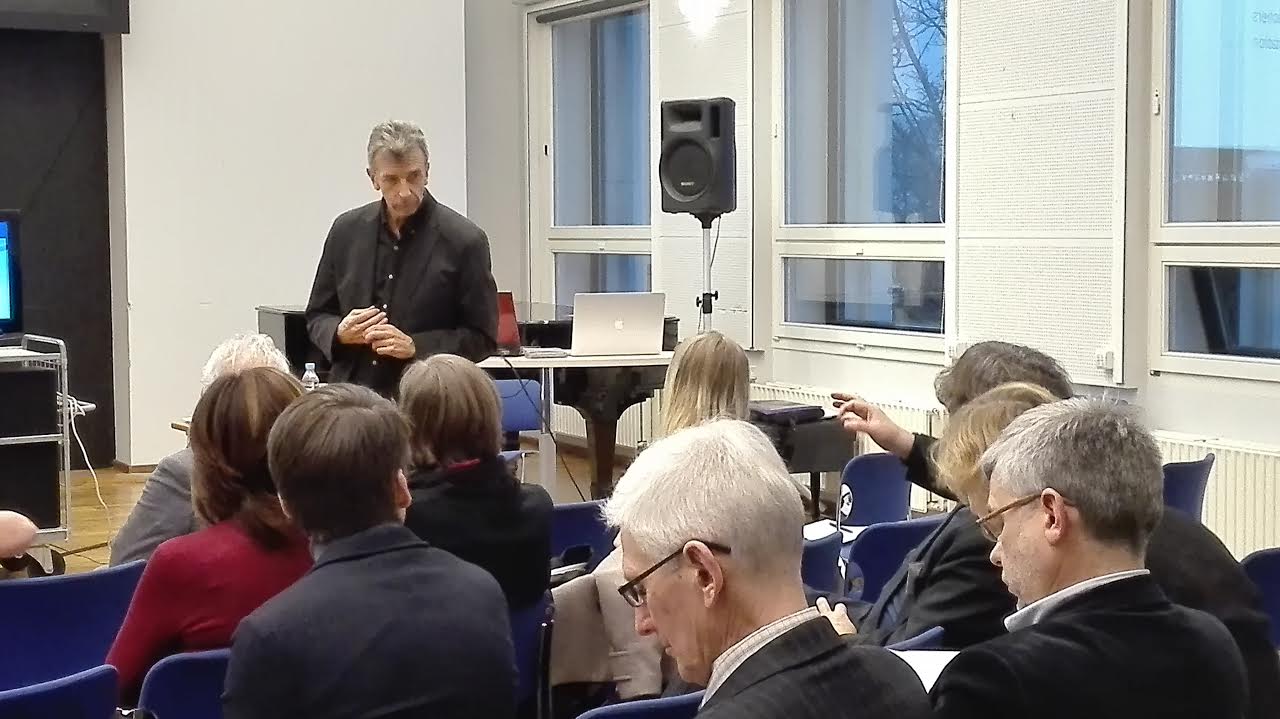 Erkki-Sven Tüüri esinemine pakkus ootuspäraselt erakordselt suurt huvi. FOTO PIRET VÄINMAA