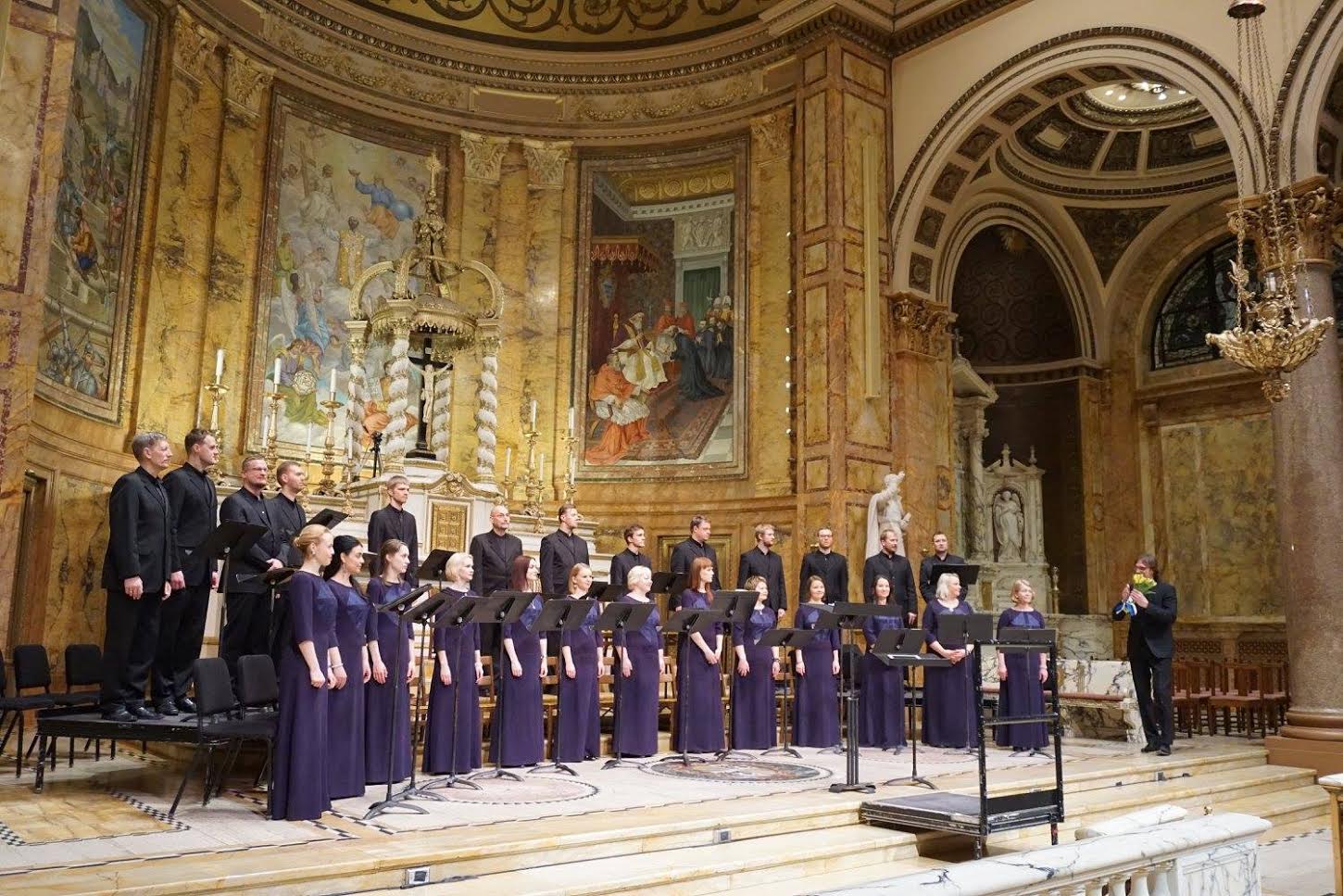 Eesti Filharmoonia Kammerkoor New Yorgis. FOTO EFK