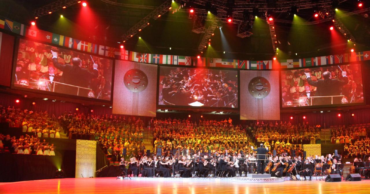 Hetk kooride Eurovisioonilt. FOTO EUROVISION.TV