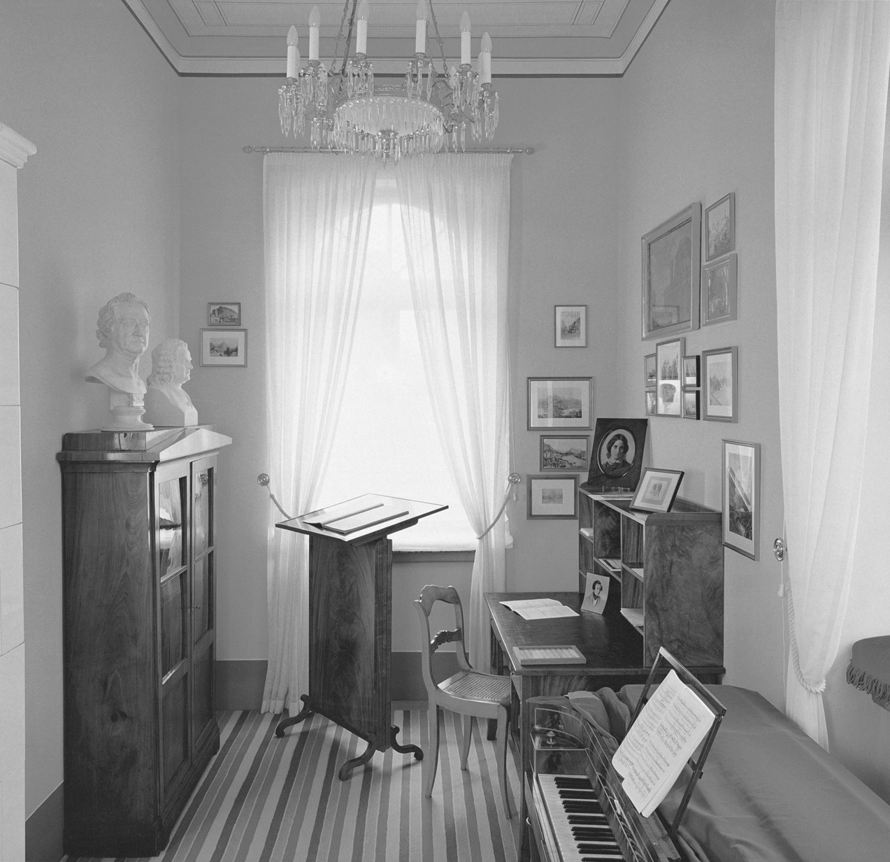 Mendelssohni töötuba muuseumis. FOTO ARCHIV MENDELSSOHN-HAUS