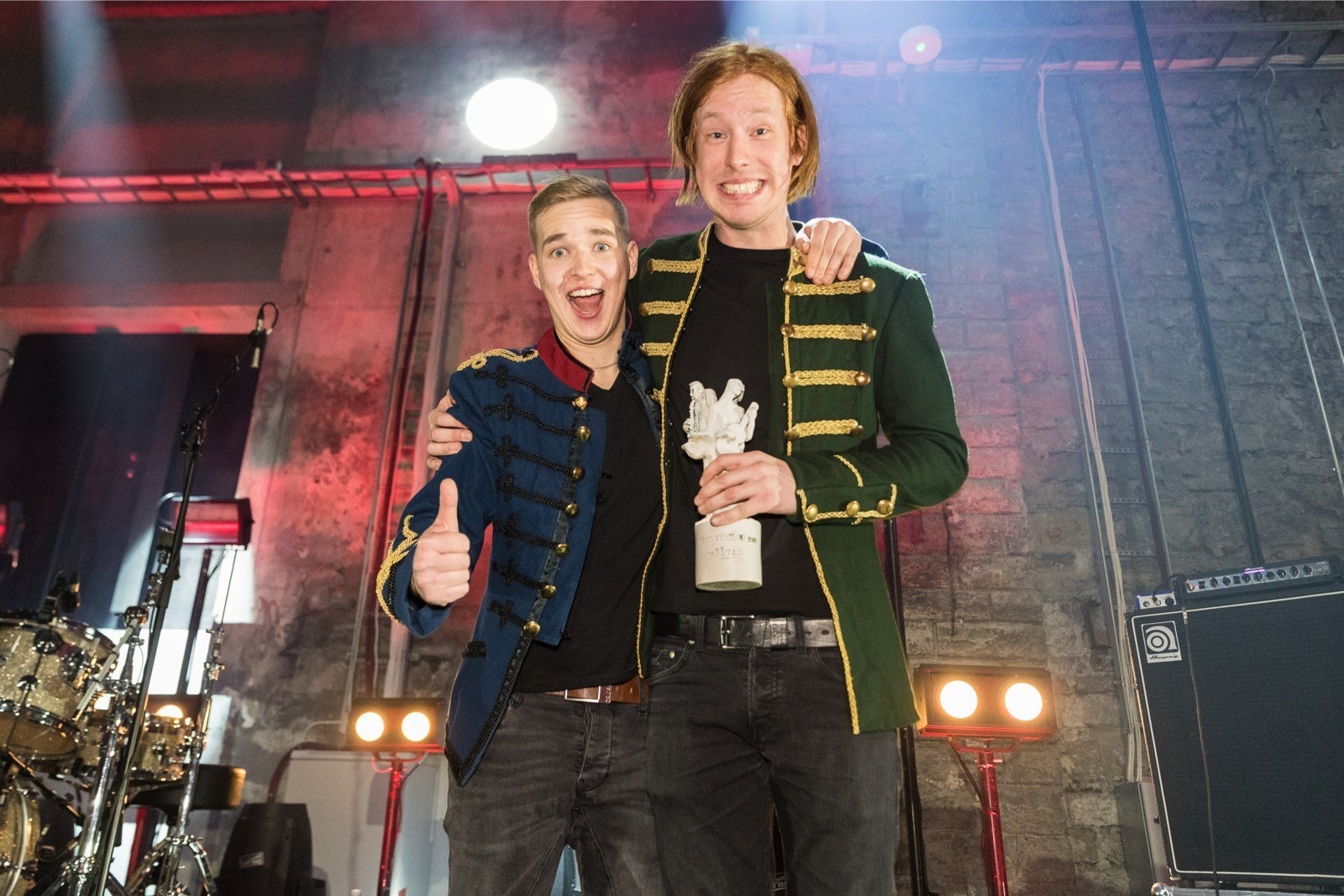 Võidukad Rainer Ild ja Sven Seinpere. FOTO STANISLAV MOŠKOV