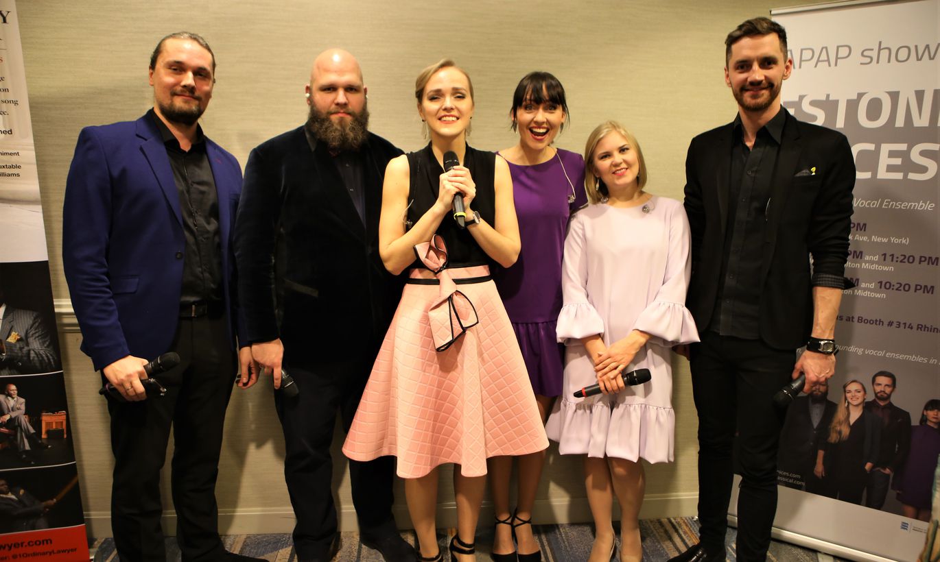 Estonian Voices Ameerikas. FOTO MADLI-LIIS PARTS