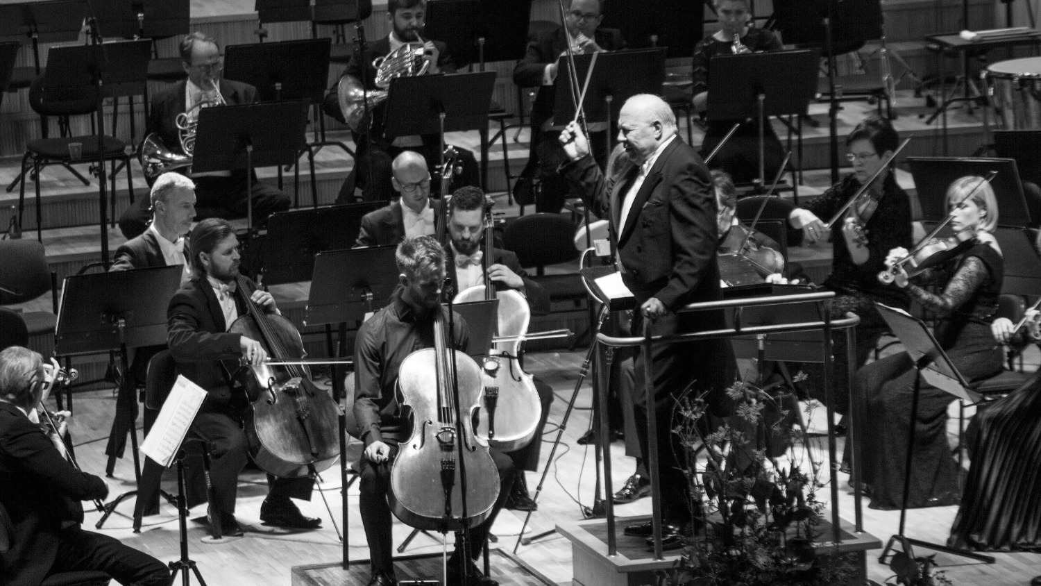 Theodor Sink ja Neeme Järvi. FOTO ERSO