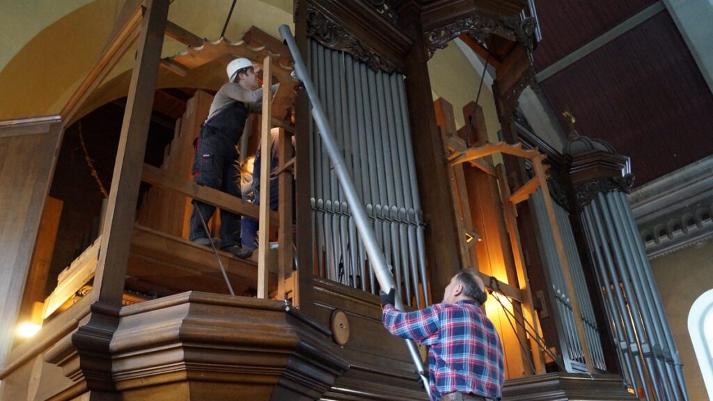 Kaarli kiriku oreli kapitaalremont jõudis lõpule