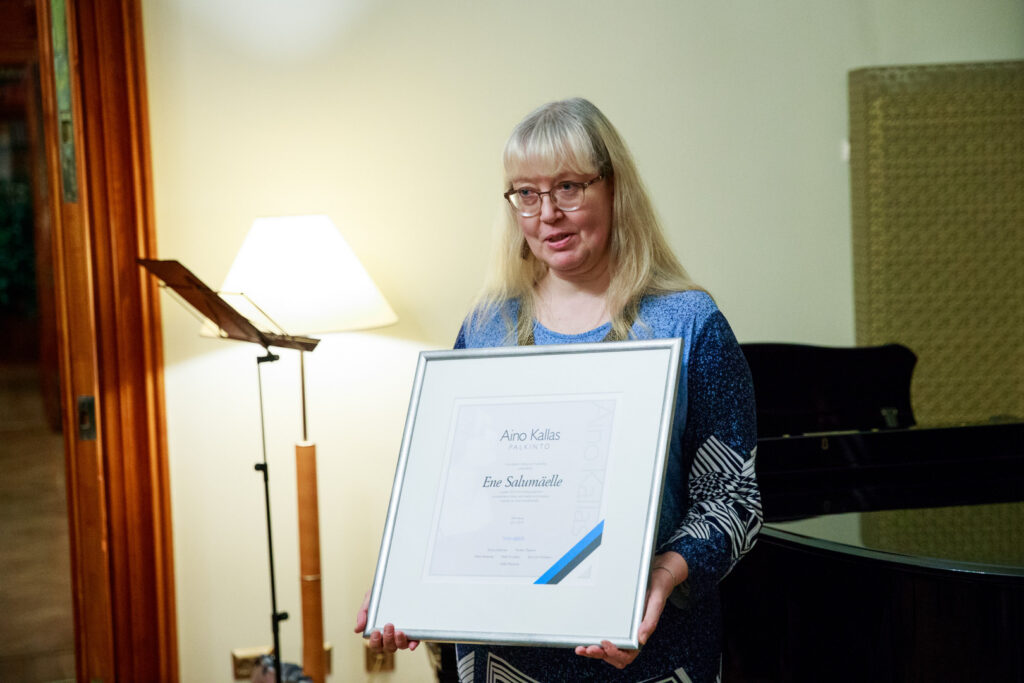 Ene Salumäe pälvis Aino Kallase preemia