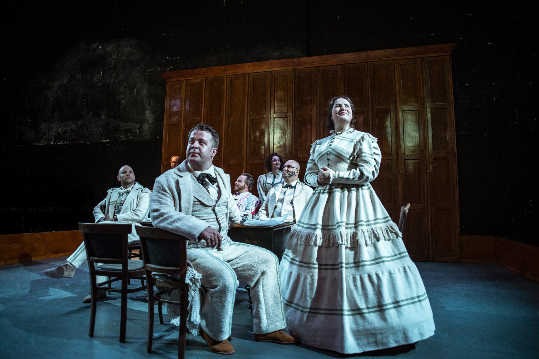 Stseen Alo ooperist “Emajõe ööbikud” FOTO GABRIELA LIIVAMÄGI