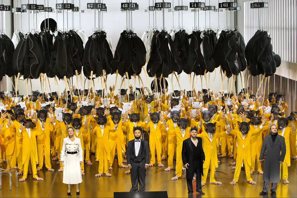 Wagneri “Lohengrin” Bayreuthi festivalil 2014. aastal. FOTO © BAYREUTHER FESTSPIELE / ENRICO NAWRATH