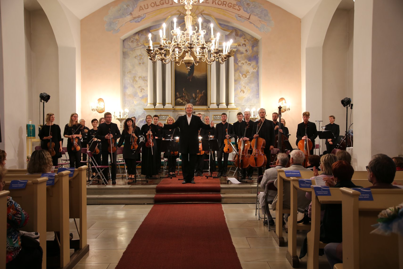 "Saabumissümfoonia" Paide kirikus. FOTO MARGIT TOHVER-AINTS