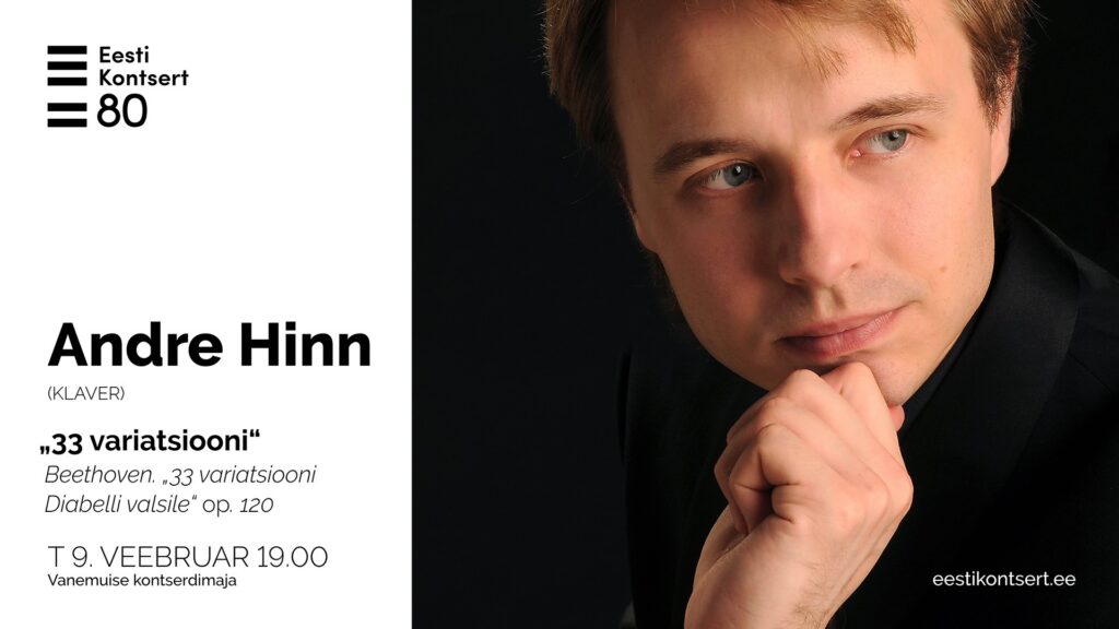 &ldquo;33 variatsiooni&rdquo; Vanemuise kontserdimaja laval