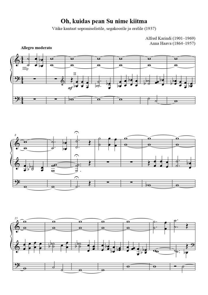 18 l&ouml;&ouml;ki kolmandas oktaavis &ndash; see on pelgalt kirss tordil