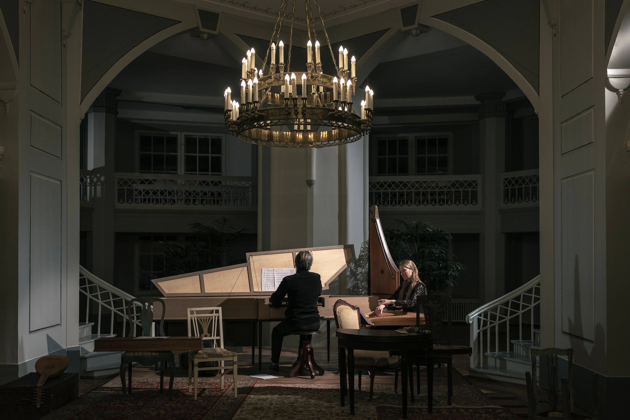 Taavi Kerikmäe ja Anna-Liisa Eller David Kellneri muusikat esitamas. FOTO HEIKKI LEIS