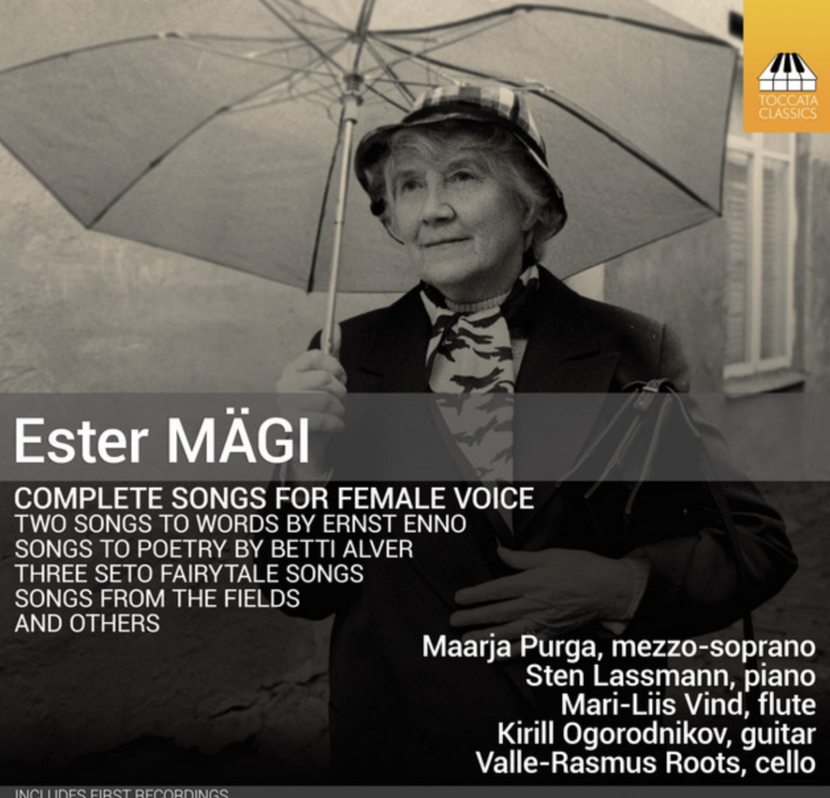 “Ester Mägi. Complete Songs for Female Voice”
