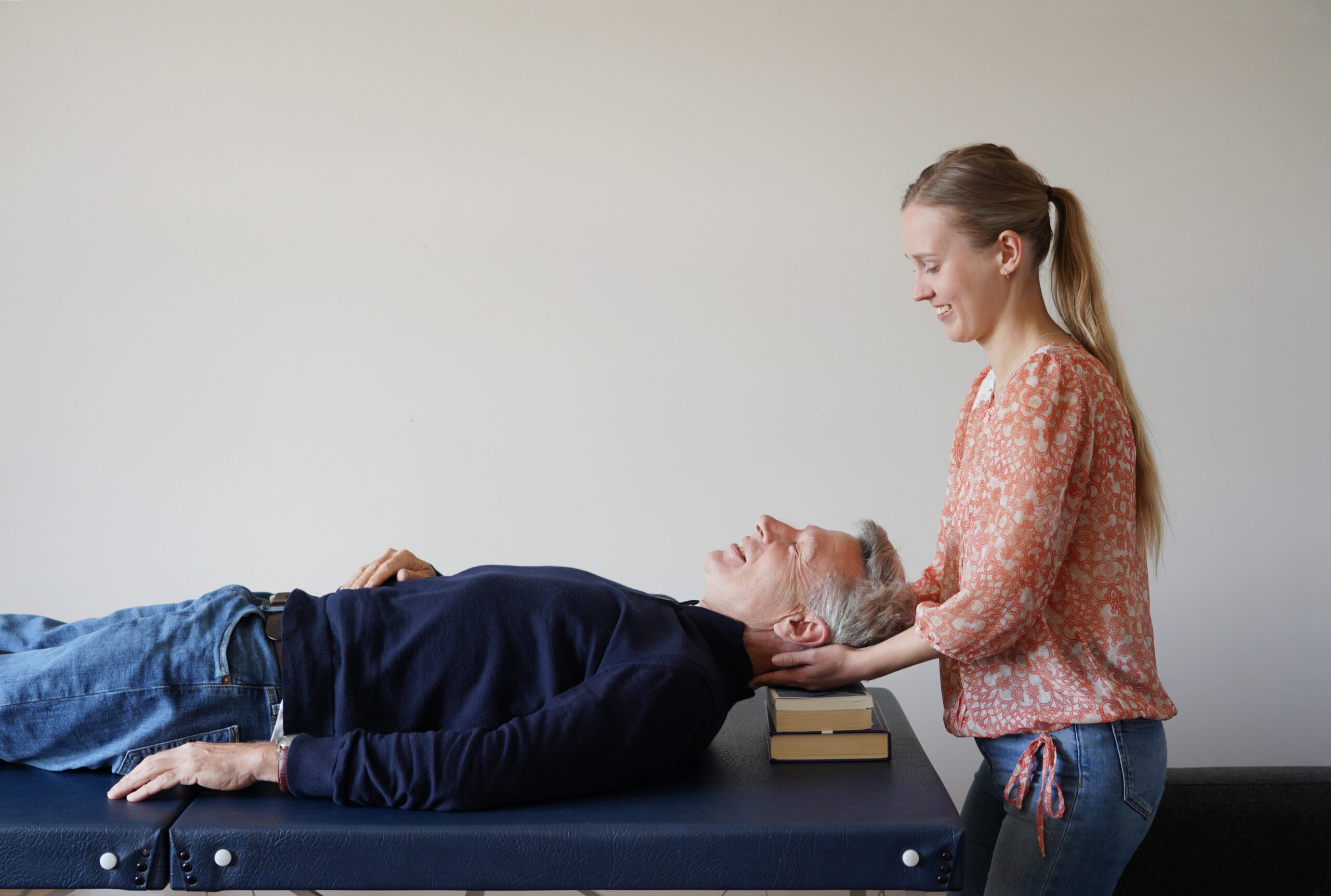 Cathy Sommer Alexanderi tehnika teraapiat tegemas.