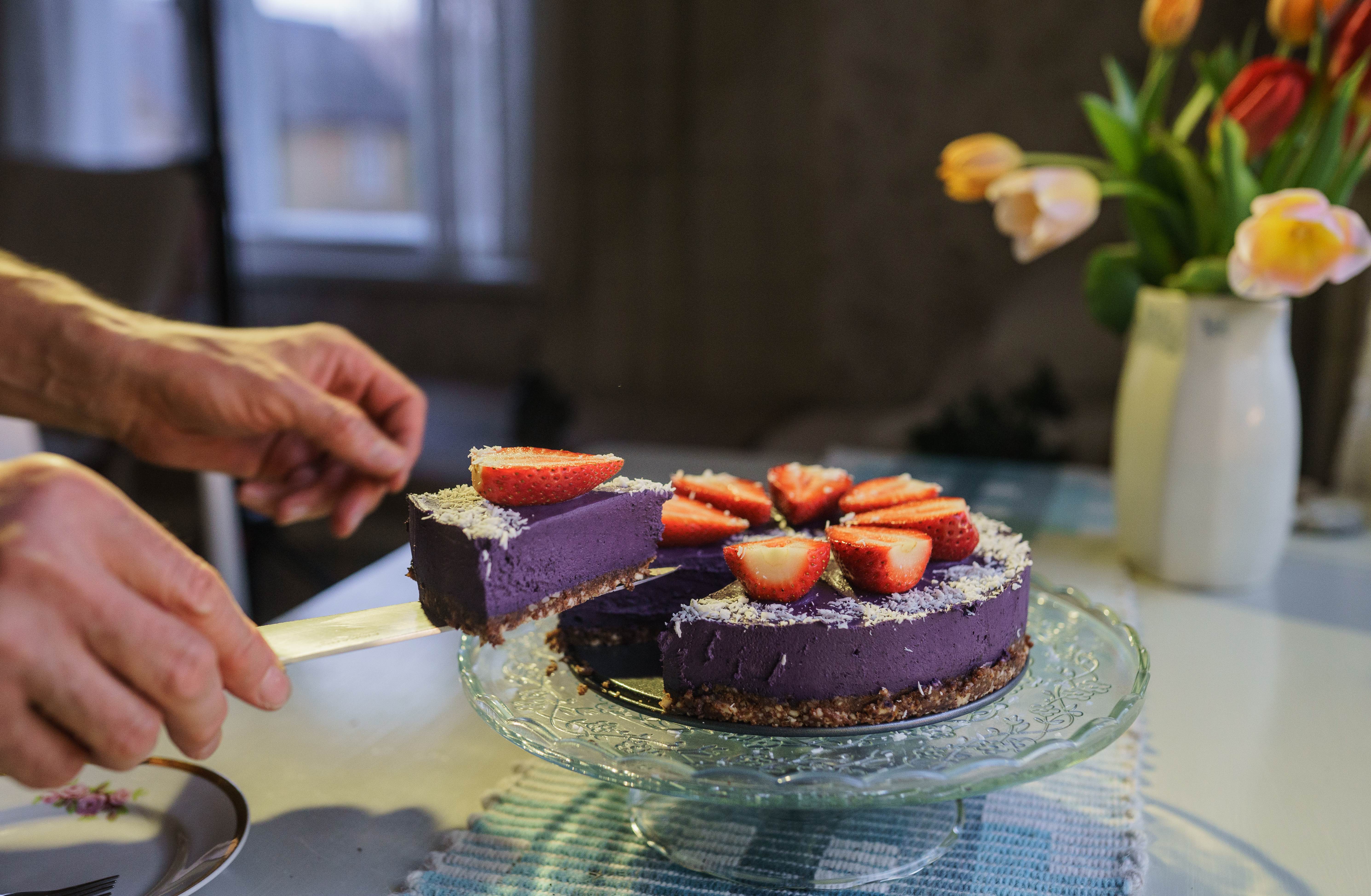 Mustikatort. FOTO GABRIELA URM