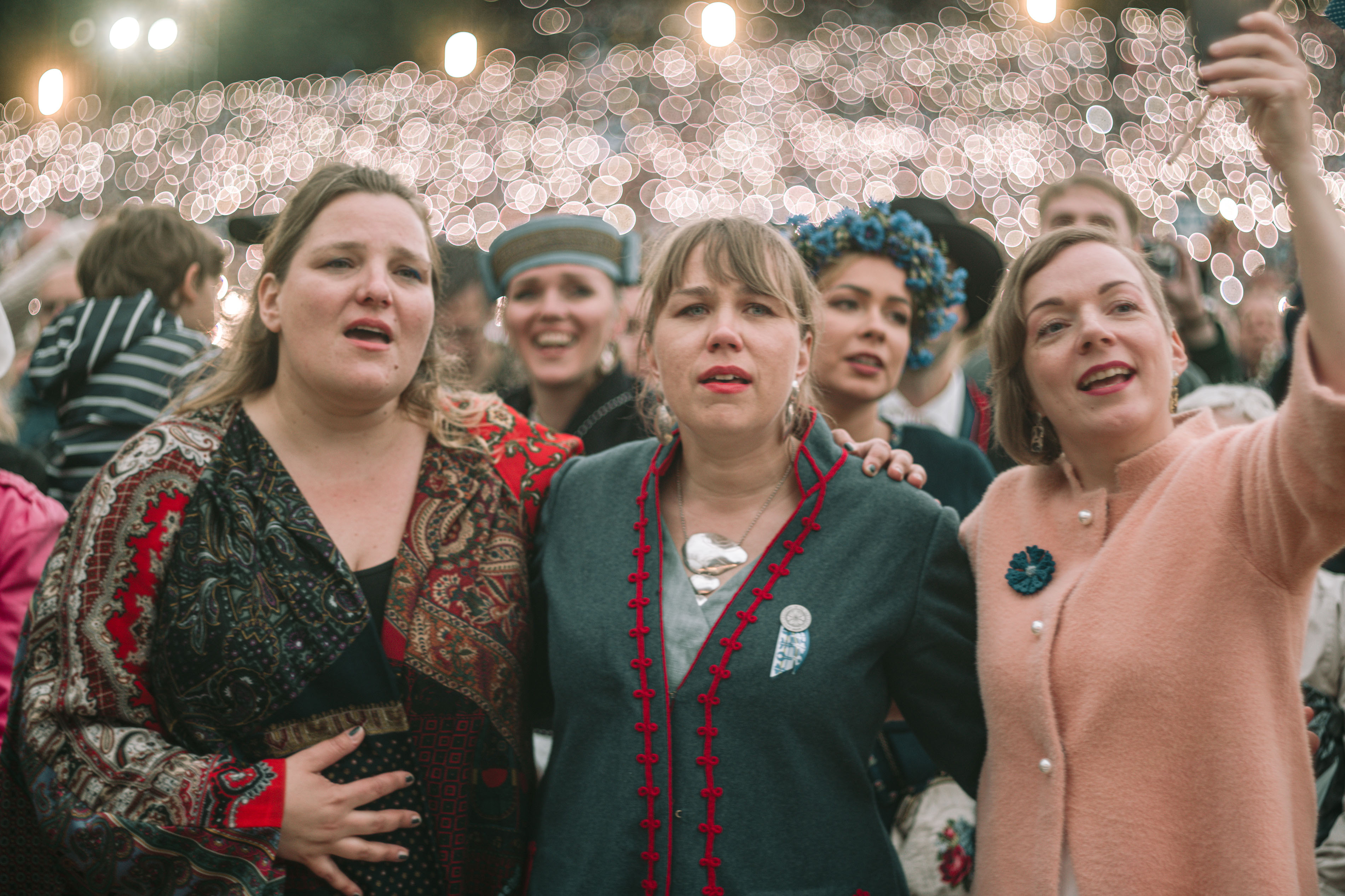 Laulu “Elukoor” autor Mari Kalkun. Foto: Indrek Kasesalu