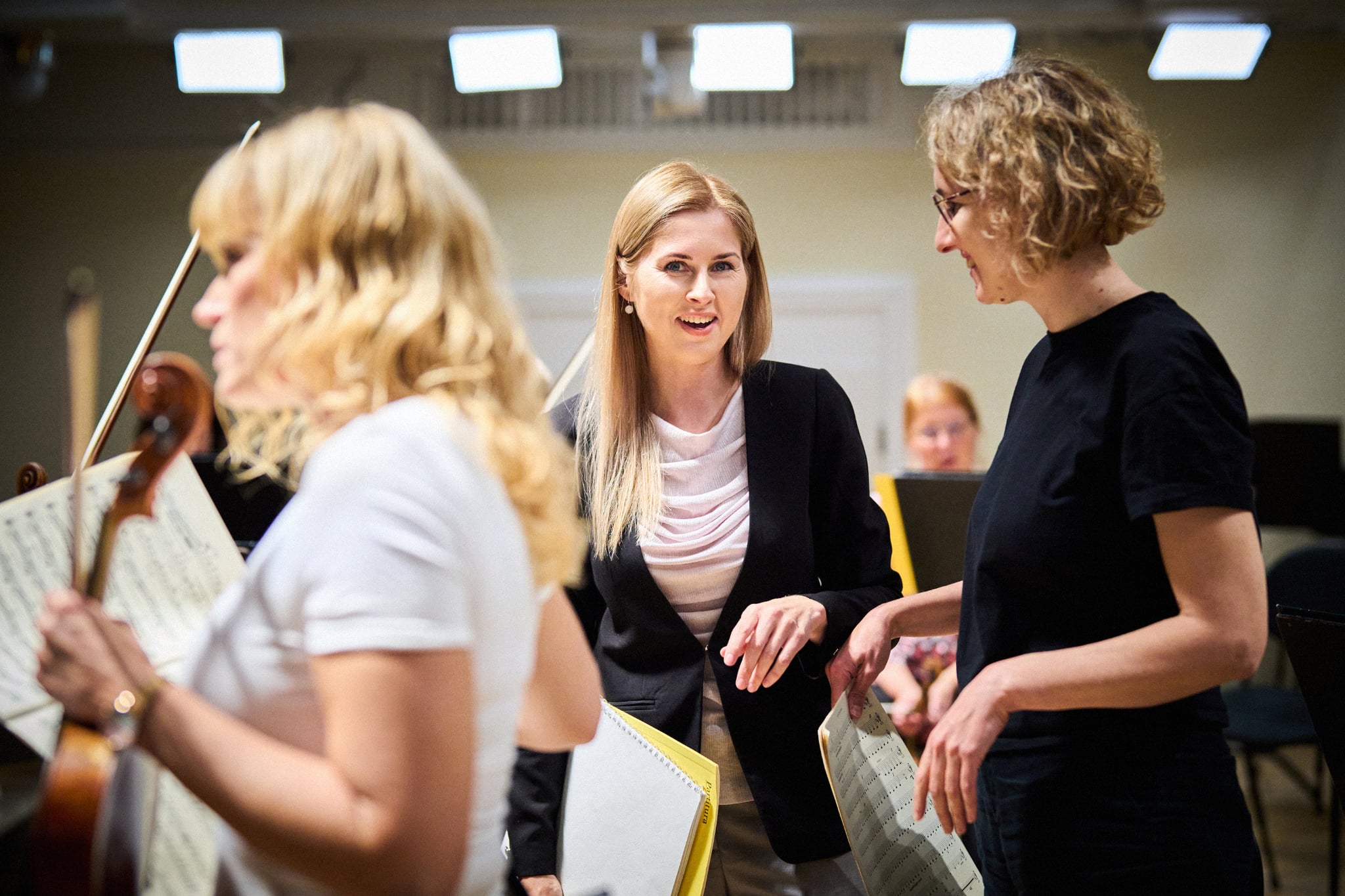 ERSO muusikutega. FOTO KAUPO KIKKAS