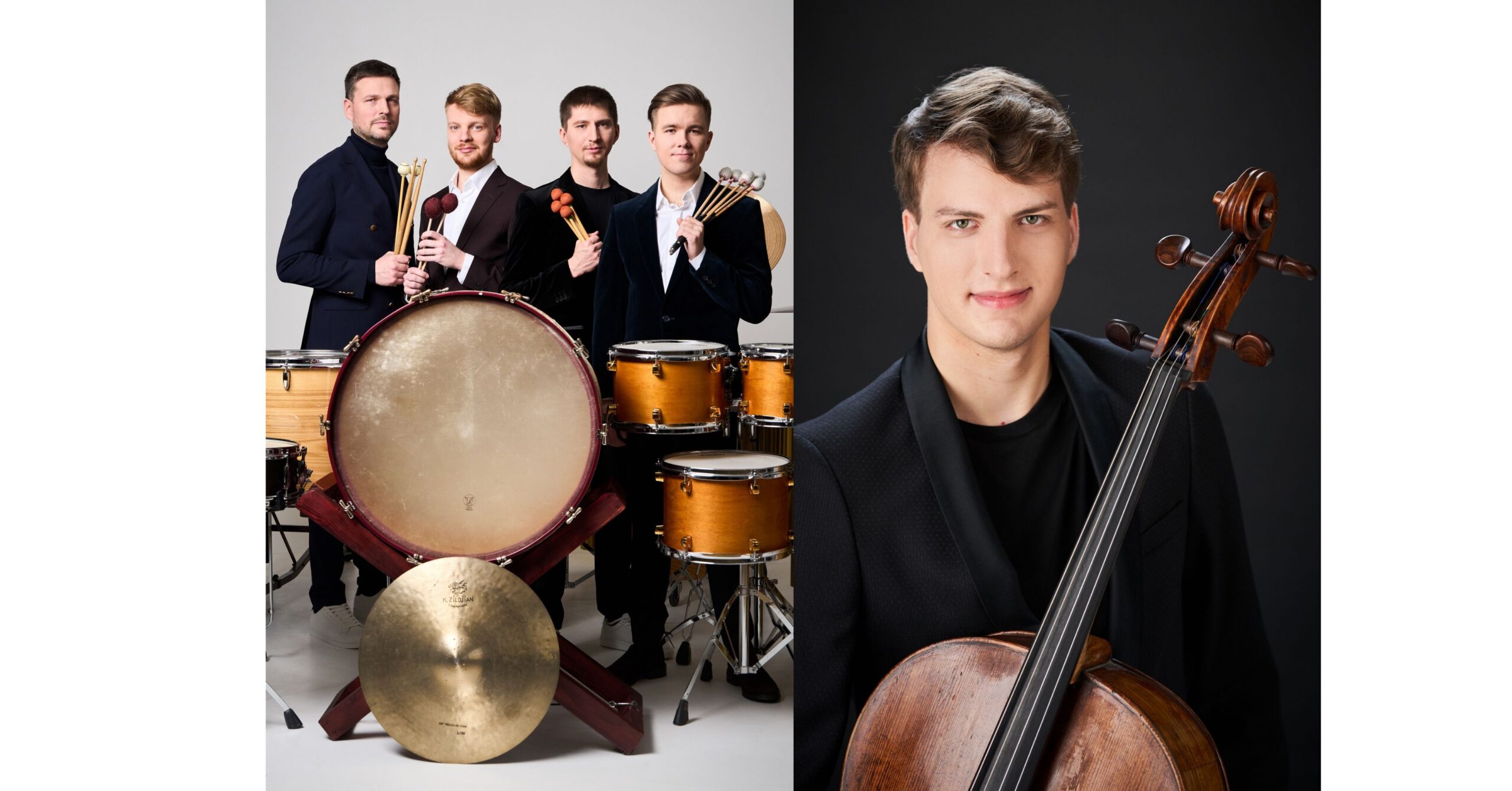 Estonian Percussion Group ja Marcel Johannes Kits.