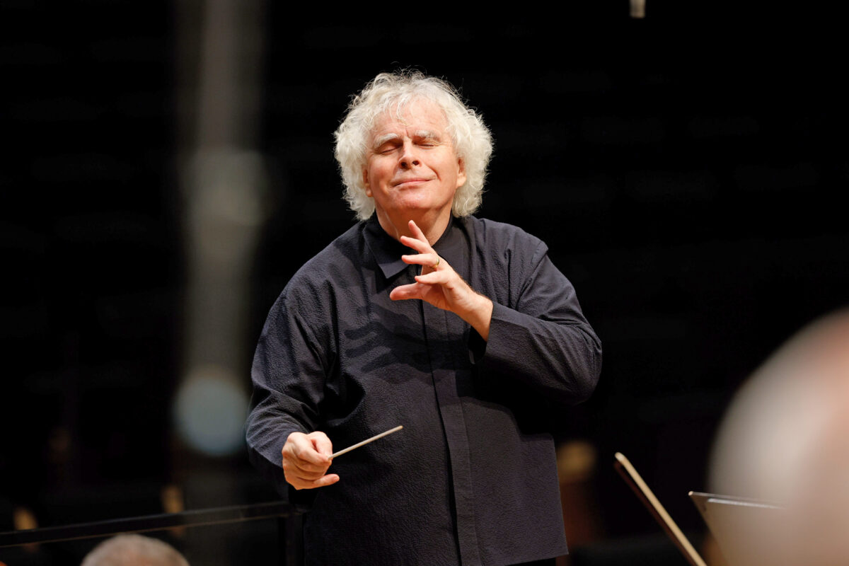 Kolm pilku Sir Simon Rattle’ile
